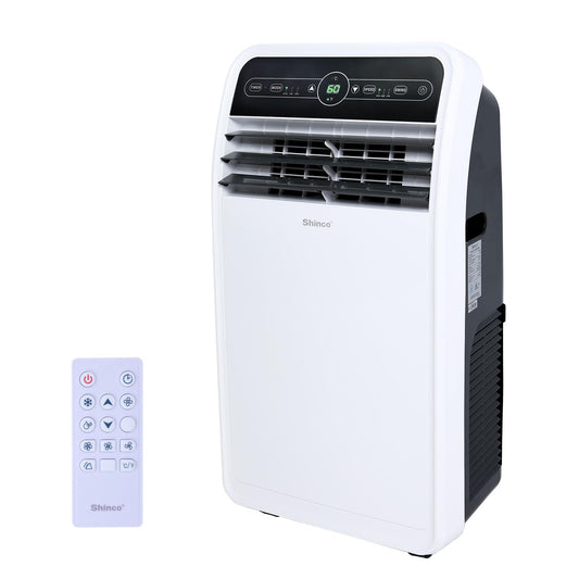 Shinco 12000 BTU Portable Air Conditioner with Cooling & Sleep Timer