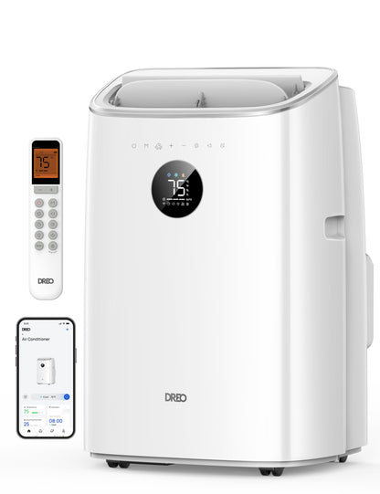 DREO 318S Smart Portable Air Conditioner 8000 BTU for Small Rooms