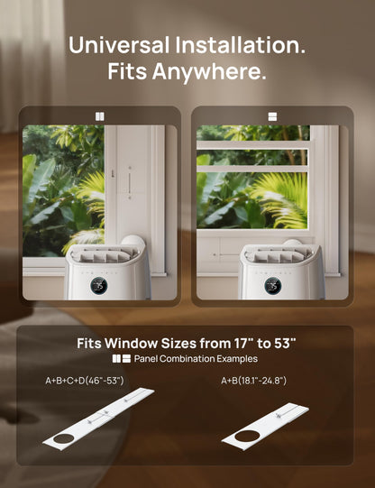 DREO 515S Smart Portable Air Conditioner 12000 BTU with App & Voice Control
