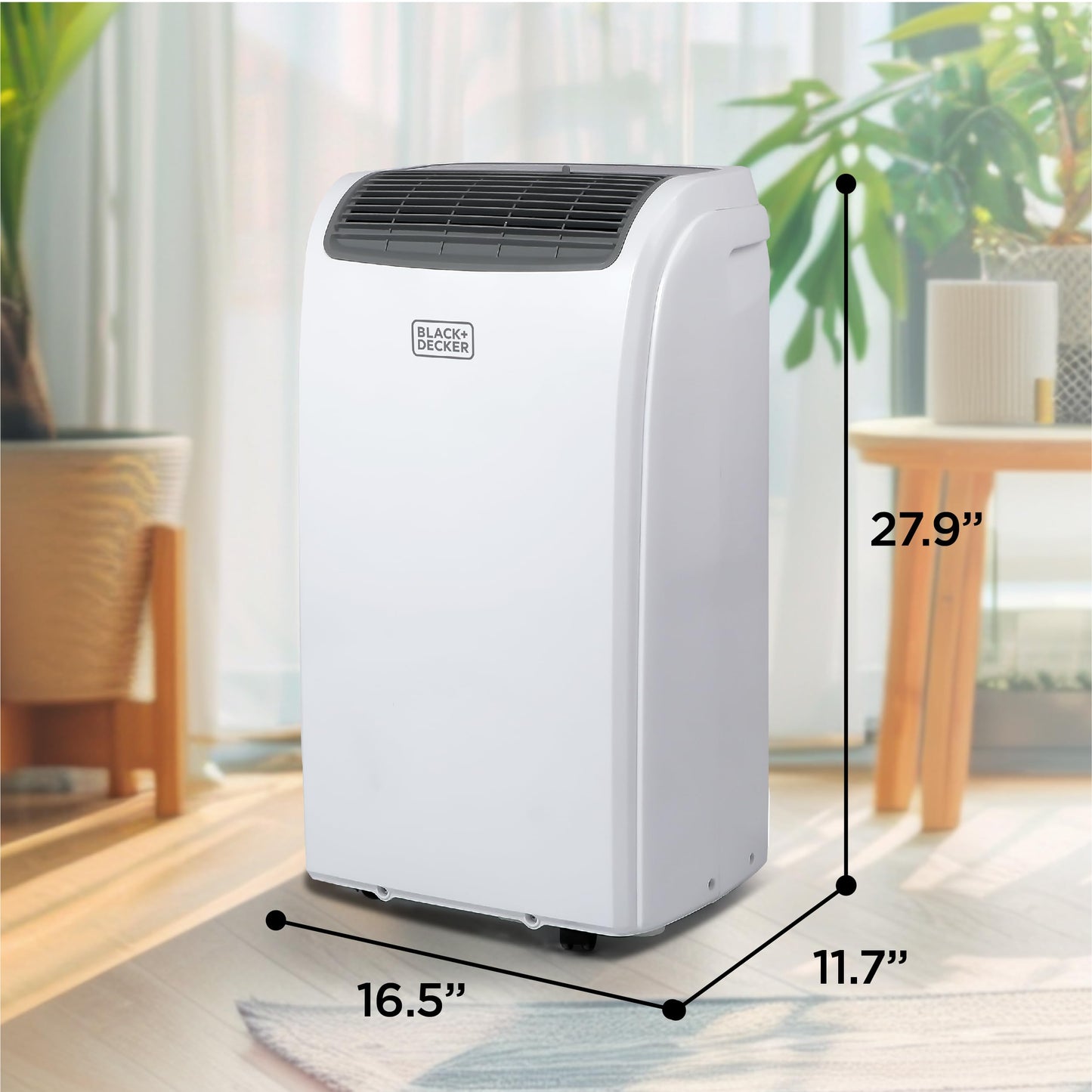 BLACK+DECKER Smart 12000 BTU Portable AC for Large Bedrooms & Offices