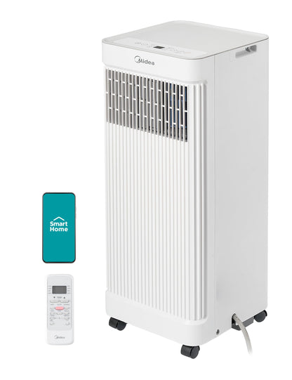 Midea 8500 BTU Smart Portable Air Conditioner with Fan & Dry Mode