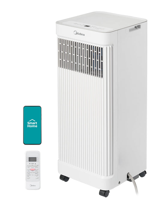 Midea 8500 BTU Smart Portable Air Conditioner with Fan & Dry Mode