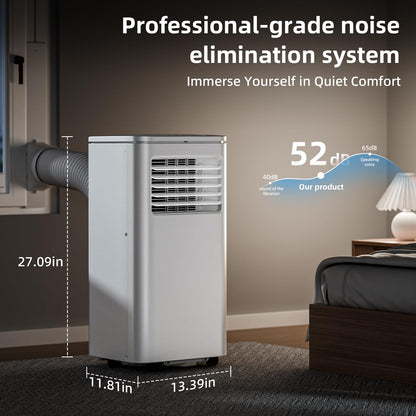 Antarctic Star 4-in-1 Portable Air Conditioner with Cooling & Dehumidifier