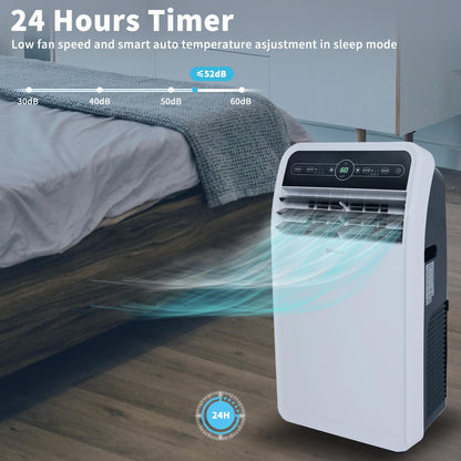 Shinco 12000 BTU Portable Air Conditioner with Cooling & Sleep Timer