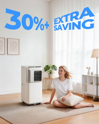 16000 BTU 5-in-1 Portable AC Unit with Fast Cooling & Dehumidifier